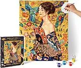 Malen nach Zahlen - Dame mit Fächer Spiel