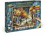 Malen nach Zahlen - Spaziergang im Herbst Spiel