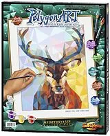 Polygon-Art Hirsch Spiel