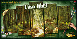 Schipper Malen nach Zahlen - Unser Wald (Polypt.) Spiel