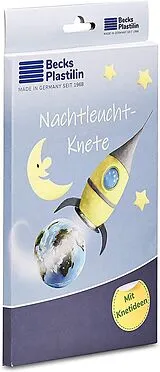Corvus A730670 - Becks Plastilin Nachtleucht-Knete Spiel