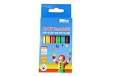 Becks Plastilin Knetmasse 135 g, Schulknete, 6 Stangen Spiel