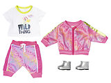 Zapf Creation 828335 - BABY born Deluxe Trendiges Pink Set, Puppenbekleidung, 43cm Spiel