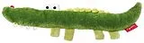 sigikid 41178 - Greifling Kroko Kinderbunt, Krokodil, Red Stars Kollektion Spiel