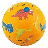 sigikid 43084 - Dino Kautschukball Kinderbunte Bälle Spiel