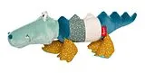 sigikid 43234 - Krokodil Patchwork Sweety Yellow Spiel