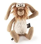 Sigikid 43455 - Kuscheltier Hase Besser Wisser, Beasts Town, 35 cm Spiel