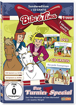 Bibi & Tina DVD + CD Sp.dvd 2filme Unf.rennen/teamspr.+cd (426157)