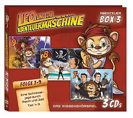 Leo und die Abenteuermaschine CD 3er Cd-box:folge 7-9