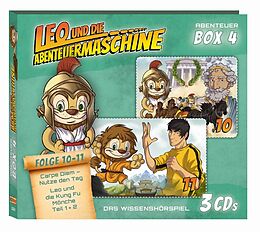 Leo und die Abenteuermaschine CD 3er Cd-box:folge 10-11