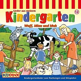 Kinderlieder CD Lieder Aus Meinem Kindergarten Wuff,Miau Und Muh