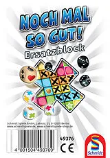 Noch mal so gut! Einzelblock - Ersatzblock Spiel