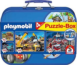 Playmobil. Puzzle-Box 2 x 60, 2 x 100 Teile Spiel
