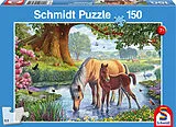 Pferde am Bach (Kinderpuzzle) Spiel