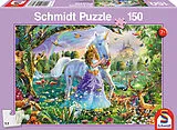 Prinzessin mit Einhorn und Schloss (Kinderpuzzle) Spiel