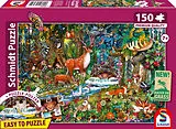 Tiere in den Wäldern Europas Spiel