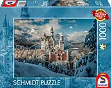 Winterliches Schloss Neuschwanstein Spiel