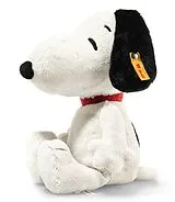 Steiff 024702 - Snoopy, weiß, Plüsch, 30 cm Spiel