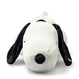 Steiff 024719 - Snoopy liegend, 43 cm, Plüsch-Hund aus der Comicserie Peanuts Spiel