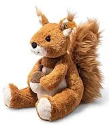 Steiff 045172 - Phil Eichhörnchen, sitzend, Plüsch, 20 cm Spiel