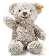 Steiff 113420 - Honey Teddybär, Plüsch, grau, 28 cm Spiel