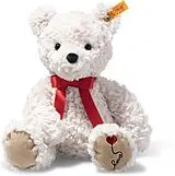 Steiff 113833 - Soft Cuddly Friends, Teddybär Jimmy Love, weiß, 30cm Spiel