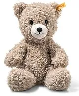 Steiff 114076 - Teddybär Caspar, mit Licht im Bauch, hellgrau/beige, 28 cm Spiel