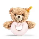 Steiff 239557 - Schlaf-gut-Bär, Greifling mit Rassel, 12 cm Spiel
