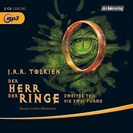Audio CD (CD/SACD) Herr der Ringe: Die zwei Türme (mp3) von Tolkien, John R. R.