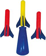 Paul Günther 1557 - PUMP ROCKET Raketen-Spiel, Schaumstoff, 3-teilig Spiel