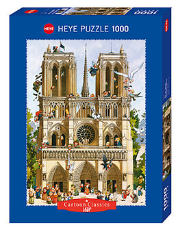 Vive Notre Dame! Puzzle Spiel