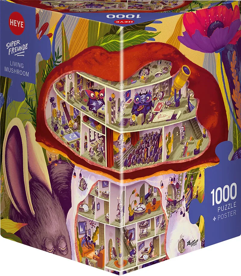 Super Freunde - Living Mushroom: ab 1000 Teile online kaufen | Ex