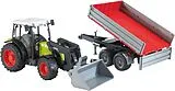 Claas Nectis 267 F mit Frontl.+Anhänger Spiel