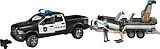 RAM 2500 Polizei Pickup, L+S + Zubehoer Spiel