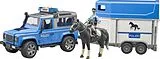 Land Rover Defender Polizeifahrzeug Spiel