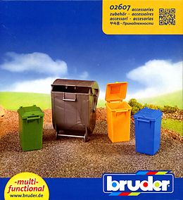 Zubehör: Mülltonnen-Set Spiel