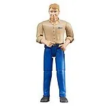 bworld Mann, heller Hauttyp, blaue Hose Spiel