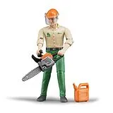 bworld Forstarbeiter mit Zubehör Spiel