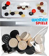 Spielsteine Mühle/Dame Spiel