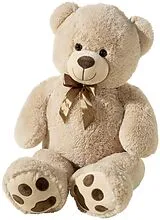 Heunec 131071 - BÄR, Floppy, mit Schleife, 100 cm Spiel