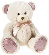 BÄR PEARLIE Taupie m.Schleife, ca.23cm Spiel