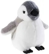 Heunec 231375 - Misanimo Baby Pinguin, Plüschtier, 15cm Spiel