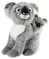 Heunec 245778 - MISANIMO Koala Bär mit Baby, 25 cm Spiel