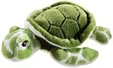 Heunec 260573 - Bottle 2 Buddy Schildkröte grün, Stofftier, Plüschtier, 30 cm Spiel