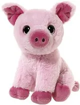 Heunec 273979 - Mini-Mi Schwein, Plüschtier, rosa/pink, Spiel