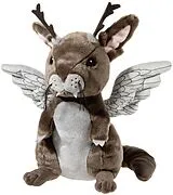 Heunec 288577 - Alpenwelt Wolpertinger, Stofftier, Plüschtier, 25 cm Spiel