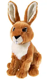 Heunec 289871 - BEDROHTE TIERE Feldhase, 24 cm Spiel