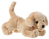 Heunec 301573 - Misanimo Golden Retriever, liegend, 30 cm, creme farbend, Plüschtier, Spiel