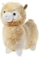 Heunec 323568 - Lama, beige, stehend, 18 cm, Plüschtier, Kuscheltier Spiel
