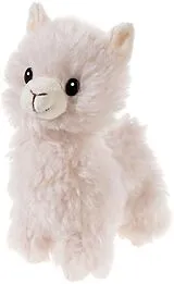 Heunec 324244 - Lama stehend karamell, Plüschtier, 18cm Spiel